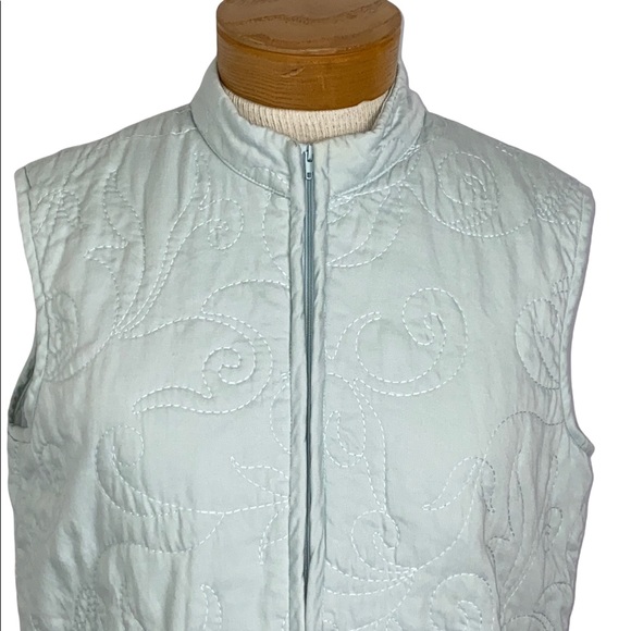 Coldwater Creek Quilted Vest Small - Picture 2 of 9